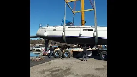 Launching at sea